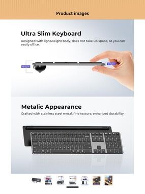 Wireless bluetooth keyboard NWOT